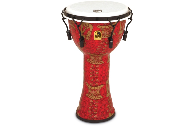 Djembe Toca  Freestyle II Mechanically Tuned Red Mask 20" (51 cm)