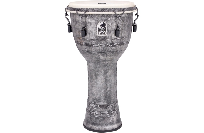 Djembe  Toca Freestyle Mechanically Tuned Antique Silver 24" (61 cm)