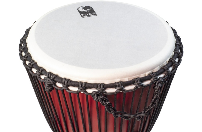 Djembe Toca Freestyle Rope Tuned matte racing red SFDJ-10RR
