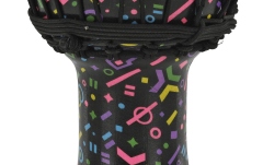 Djembé  Gewa  Liberty Series Rope Tuned 7" Crazy Neon