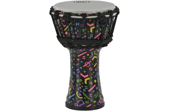 Djembé  Gewa  Liberty Series Rope Tuned 7" Crazy Neon