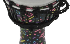 Djembé  Gewa  Liberty Series Rope Tuned 7" Crazy Neon