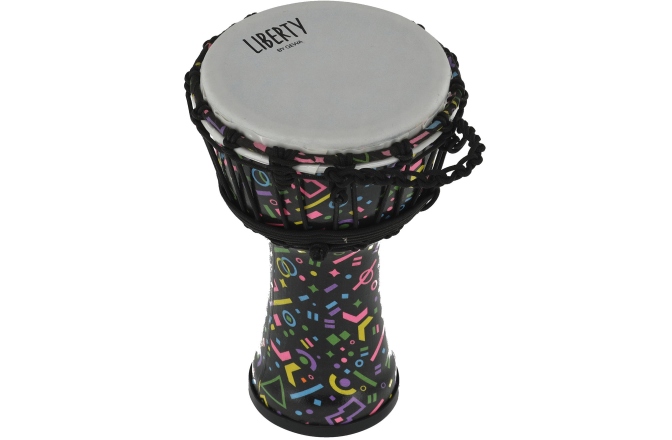 Djembé  Gewa  Liberty Series Rope Tuned 7" Crazy Neon