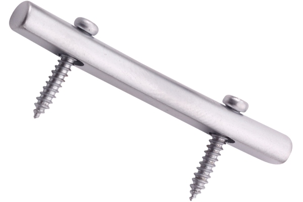 Floyd Rose  FRSRSCP - Original String Retainer with Screws - Satin Chrome