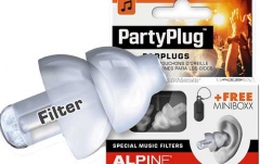 Dopuri antifonice Alpine PartyPlug Transparent