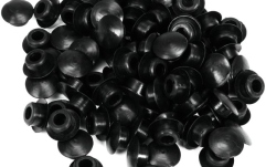 dopuri de cauciuc pentru acoperirea găurilor No brand endcap silicone 8,5mm bk (100pcs)