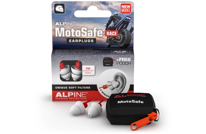 Dopuri de urechi Alpine MotoSafe Race Ear Plugs
