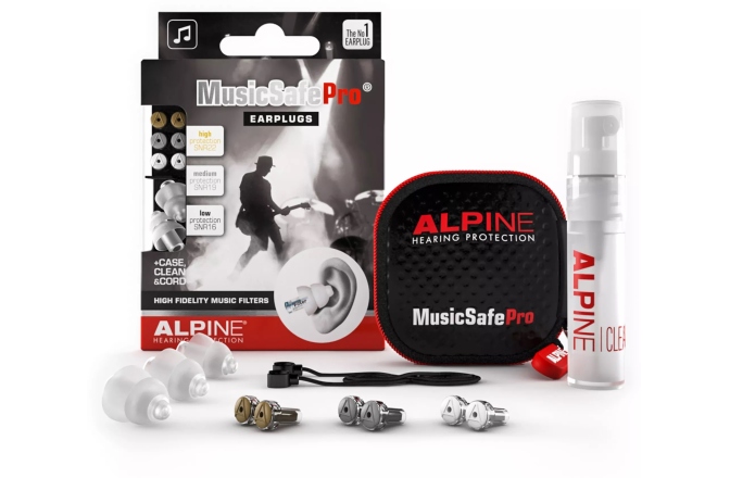Dopuri de urechi Alpine MusicSafe Pro Transparent