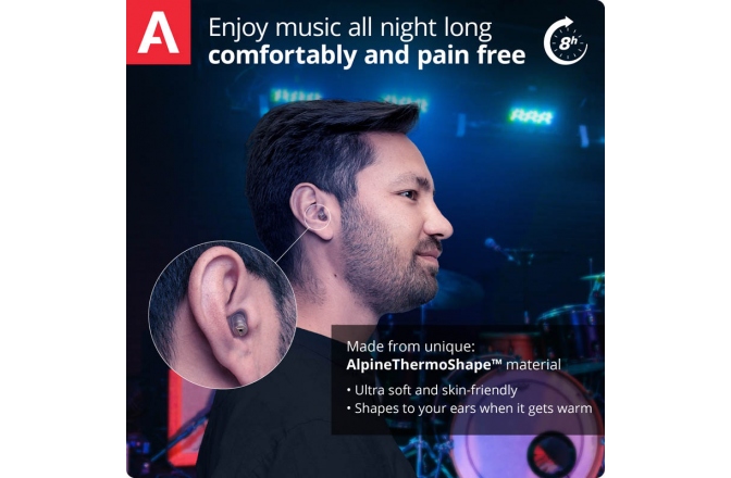 Dopuri de urechi Alpine MusicSafe Pro Transparent