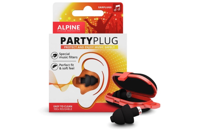 Dopuri de urechi Alpine PartyPlug Black