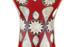 Doumbek Meinl AE Egypt Doumbek, White Pearl, Mosaic Imperial - 8 3/4"