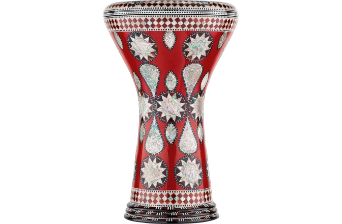 Doumbek Meinl AE Egypt Doumbek, White Pearl, Mosaic Imperial - 8 3/4"