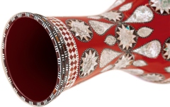 Doumbek Meinl AE Egypt Doumbek, White Pearl, Mosaic Imperial - 8 3/4"