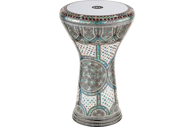 Doumbek Meinl AE Egypt Doumbek, White Pearl, Mosaic Palace - 8 3/4"