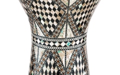 Doumbek Meinl AE Egypt Doumbek, White Pearl, Mosaic Royale - 8 3/4"