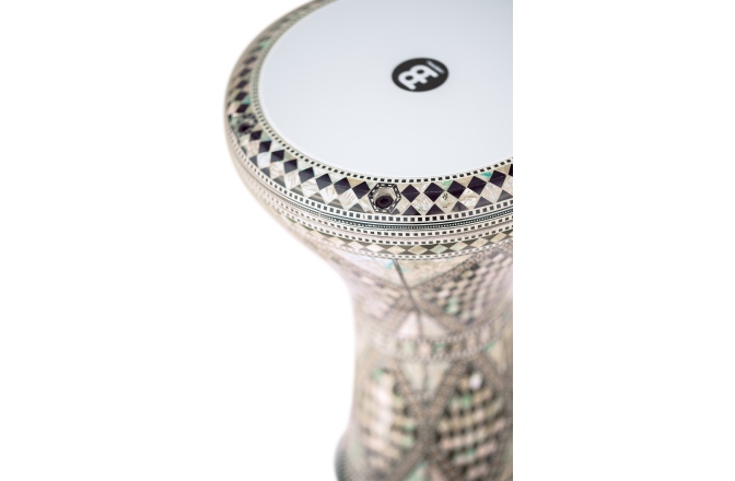 Doumbek Meinl AE Egypt Doumbek, White Pearl, Mosaic Royale - 8 3/4"