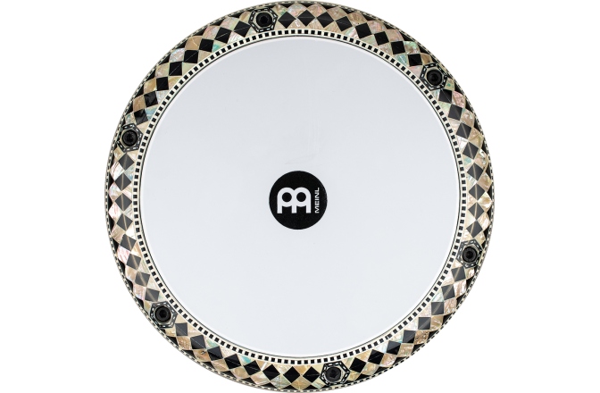 Doumbek Meinl AE Egypt Doumbek, White Pearl, Mosaic Royale - 8 3/4"