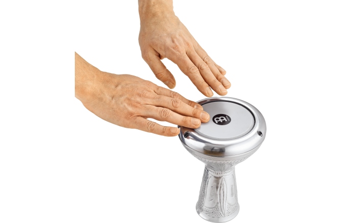 Doumbek Meinl Mini Aluminum Doumbek - Hand-hammered