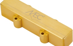 Doză bas MEC Pickups  Active J-Style Bass Pickup (Short), Metal Cover, 4-String Neck - Brushed Gold