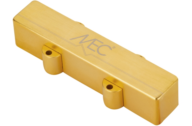 Doză bas MEC Pickups  Active J-Style Bass Pickup (Short), Metal Cover, 4-String Neck - Brushed Gold