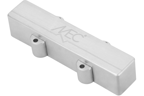 Active J-Style Bass Pickup (Short), Metal Cover, 4-String Neck - Brushed Chrome Active J-Style Bass Pickup (Short), Metal Cover, 4-String Neck - Brushed Chrome