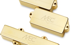 Doză chitară bas MEC Pickups  Active P/J-Style Bass Pickup Set, Metal Cover, 4-String - Gold