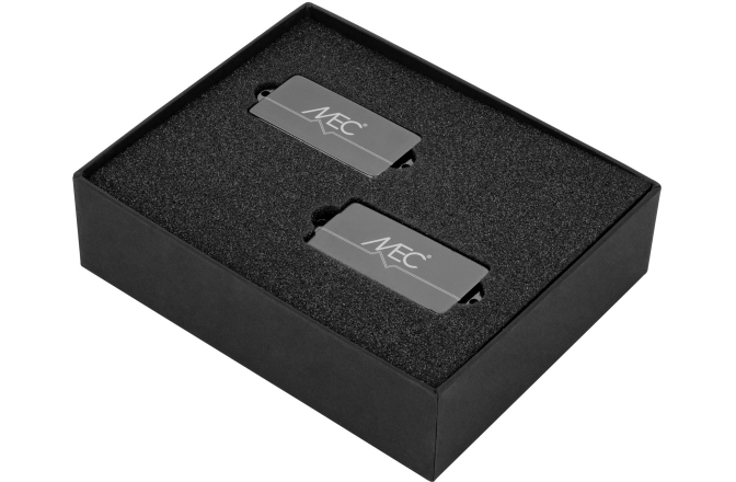 Doză chitară bas MEC Pickups  Active P-Style Bass Pickup, Metal Cover, 4-String - Black Chrome