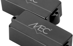 Doză chitară bas MEC Pickups  Active P-Style Bass Pickup, Metal Cover, 4-String - Brushed Black Chrome