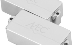 Doză chitară bas MEC Pickups  Active P-Style Bass Pickup, Metal Cover, 4-String - Chrome
