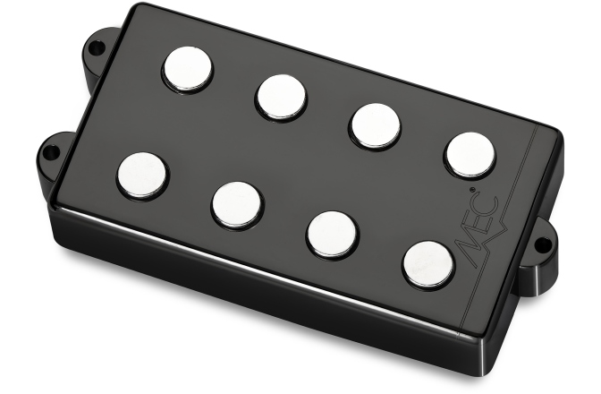 Doză chitară bas MEC Pickups  Passive MM-Style Bass Pickup, Metal Cover, 4-String - Black Chrome