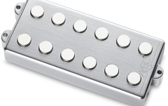 Doză chitară bas MEC Pickups  Passive MM-Style Bass Pickup, Metal Cover, 6-String, Bridge - Brushed Chrome