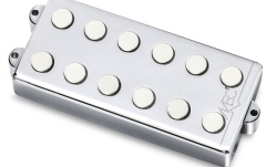 Doză chitară bas MEC Pickups  Passive MM-Style Bass Pickup, Metal Cover, 6-String, Bridge - Chrome