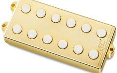 Doză chitară bas MEC Pickups  Passive MM-Style Bass Pickup, Metal Cover, 6-String, Bridge - Gold