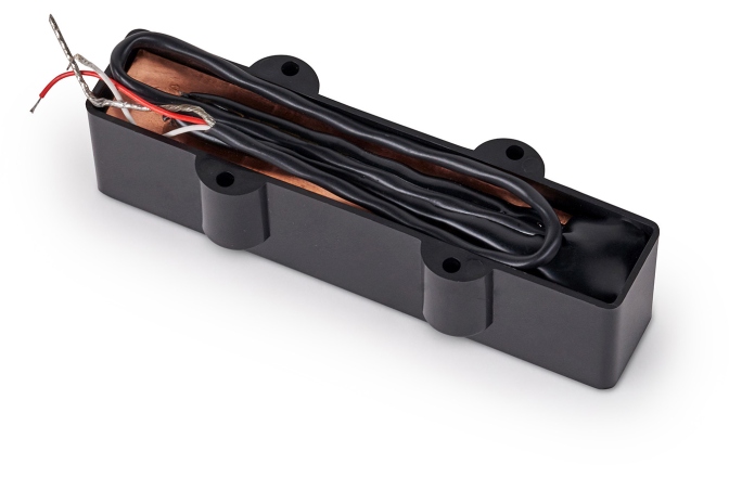 Doză chitară bass 5 corzi MEC Pickups  Passive J-Style Bass Pickup, Vintage Alnico V, 5-String, Neck - Black