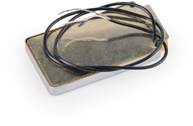 Doză chitară MEC Pickups  AZ 10 Jazz Guitar Pickup, 1 Mounting Ear, Lefthand - Chrome