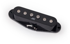Doză chitară MEC Pickups  Classic Alnico II Single Coil Guitar Pickup, Middle, RW/RP - Black Cover