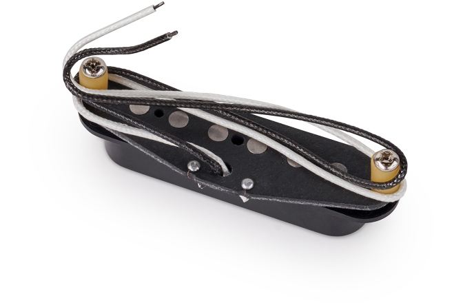 Doză chitară MEC Pickups  Classic Alnico II Single Coil Guitar Pickup, Middle, RW/RP - Black Cover