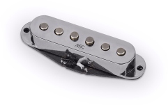 Doză chitară MEC Pickups  Classic Alnico II Single Coil Guitar Pickup, Middle, RW/RP - Chrome Cover