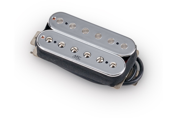  Hot Rod Humbucker Guitar Pickup, Bridge, Open Bobbin - Chrome