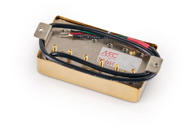 Doză chitară MEC Pickups  Modern Humbucker Guitar Pickup, Bridge - Gold Cover