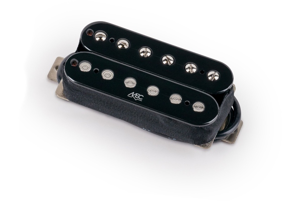Vintage Alnico V Humbucker Guitar Pickup, Open Bobbin, Neck - Black Vintage Alnico V Humbucker Guitar Pickup, Open Bobbin, Neck - Black