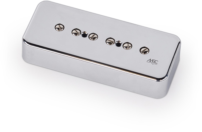 Doză chitară MEC Pickups  Vintage P90 Soapbar Guitar Pickup, Bridge - Chrome