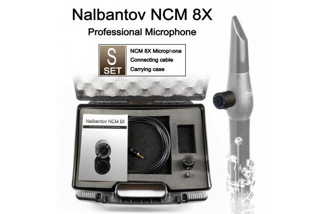 Doza Clarinet Nalbantov NCM 8X S Bk NK-3 Shure