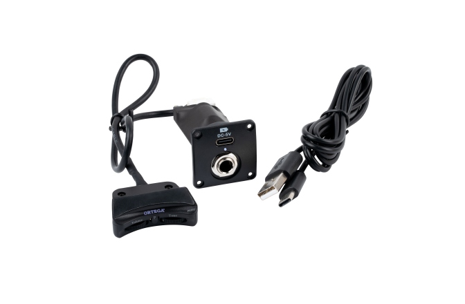 Doză de chitară Ortega MAGUSFLY/G Active output jack w/ soundhole control preamp system