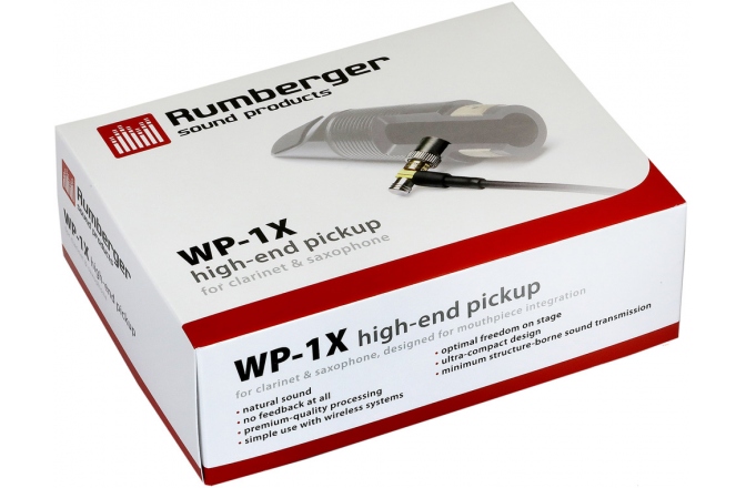 Doză pentru clarinet și saxofon Rumberger WP-1X Woodwind Pickup