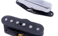 Doze Telecaster Fender Custom Shop Twisted Tele Pickups Black/Chrome 