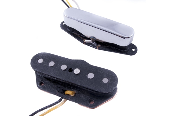 Custom Shop Twisted Tele Pickups Black/Chrome 