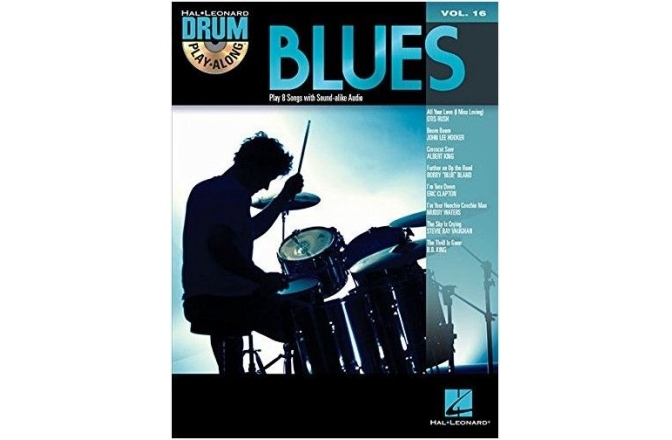 No brand Drum Play-Along Volume 16: Blues