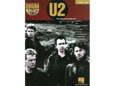 Drum Play-Along Volume 34: U2