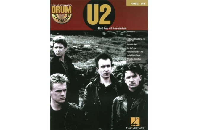 No brand Drum Play-Along Volume 34: U2